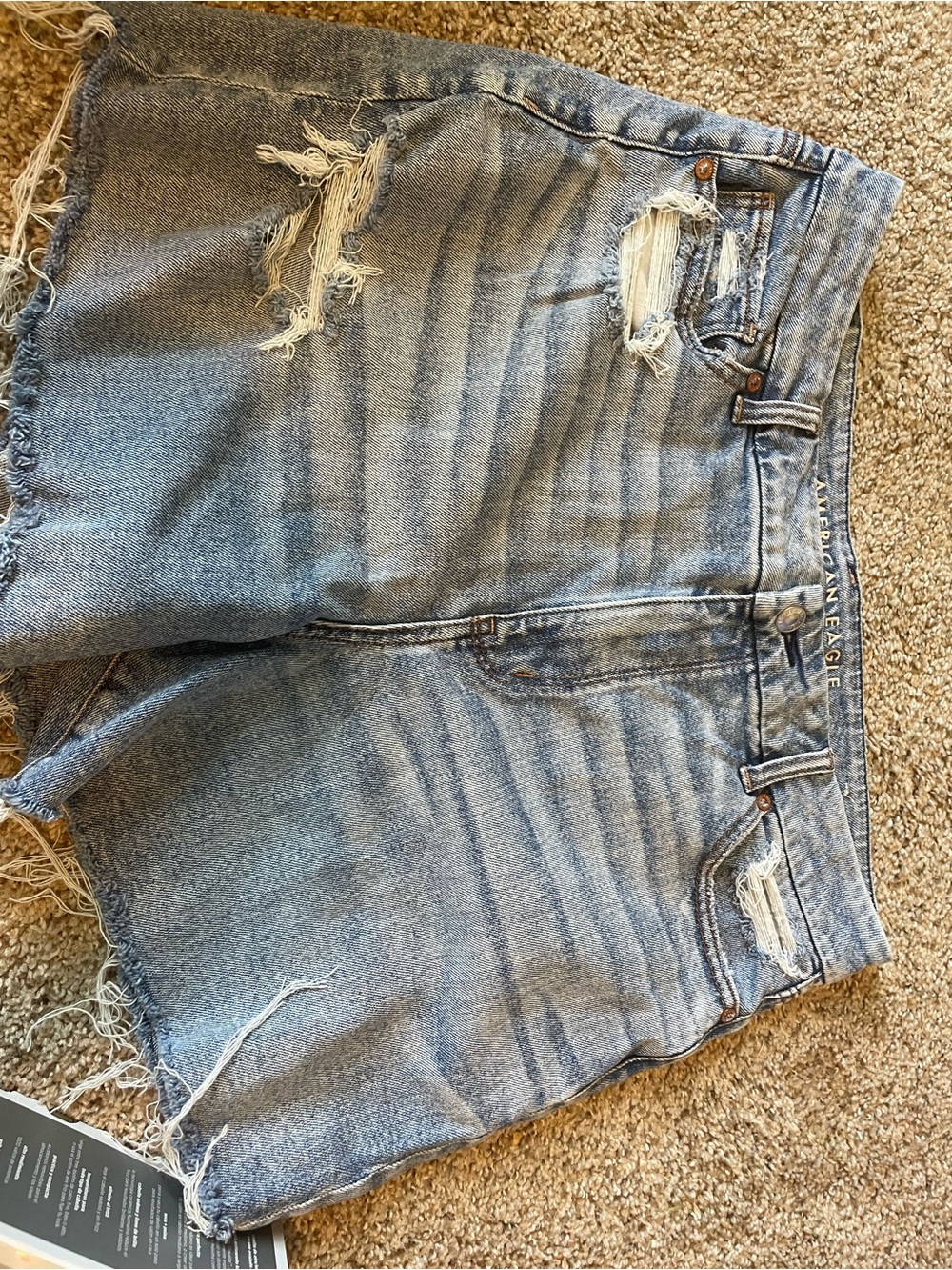 American Eagle Outfitters Light Blue Denim Shorts